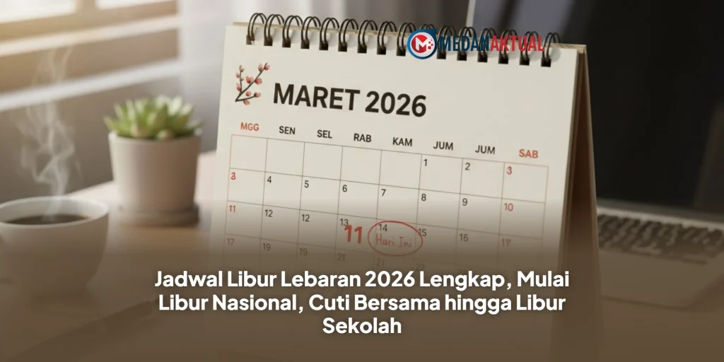 Jadwal Libur Lebaran 2026 Lengkap, Mulai Libur Nasional, Cuti Bersama hingga Libur Sekolah