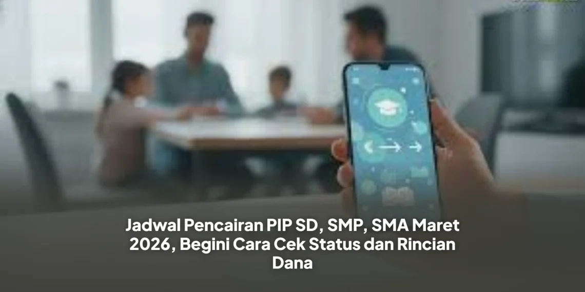 Jadwal Pencairan PIP SD, SMP, SMA Maret 2026, Begini Cara Cek Status dan Rincian Dana