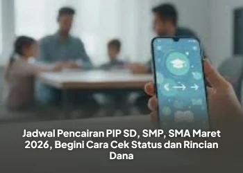 Jadwal Pencairan PIP SD, SMP, SMA Maret 2026, Begini Cara Cek Status dan Rincian Dana
