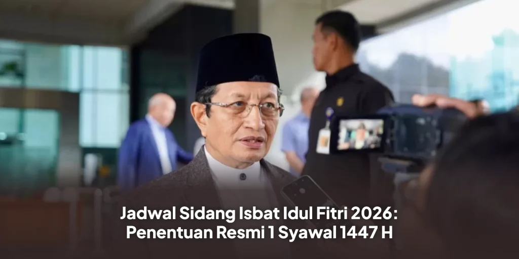 Jadwal Sidang Isbat Idul Fitri 2026: Penentuan Resmi 1 Syawal 1447 H