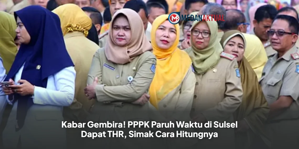 Kabar Gembira! PPPK Paruh Waktu di Sulsel Dapat THR, Simak Cara Hitungnya