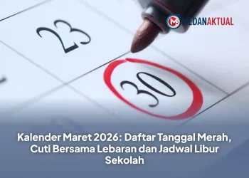 Kalender Maret 2026: Daftar Tanggal Merah, Cuti Bersama Lebaran dan Jadwal Libur Sekolah