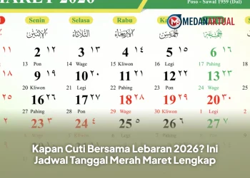 Kapan Cuti Bersama Lebaran 2026? Ini Jadwal Tanggal Merah Maret Lengkap