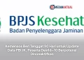 Kemensos Beri Tenggat 90 Hari untuk Update Data PBI JK, Peserta Desil 6–10 Berpotensi Dinonaktifkan