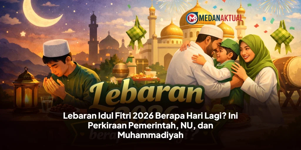 Lebaran Idul Fitri 2026 Berapa Hari Lagi? Ini Perkiraan Pemerintah, NU, dan Muhammadiyah