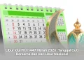 Libur Idul Fitri 1447 Hijriah 2026: Tanggal Cuti Bersama dan Hari Libur Nasional