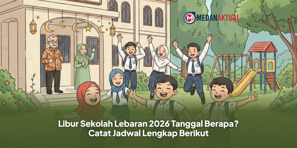 Jadwal Libur Sekolah Lebaran 2026 Resmi, Berlangsung 16 Hari Mulai 14–29 Maret