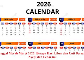 Tanggal Merah Maret 2026: Berapa Hari Libur dan Cuti Bersama Nyepi dan Lebaran?