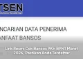 Link Resmi Cek Bansos PKH BPNT Maret 2026, Pastikan Anda Terdaftar