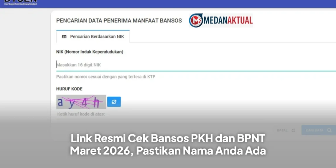 Link Resmi Cek Bansos PKH dan BPNT Maret 2026, Pastikan Nama Anda Ada