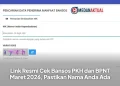 Link Resmi Cek Bansos PKH dan BPNT Maret 2026, Pastikan Nama Anda Ada