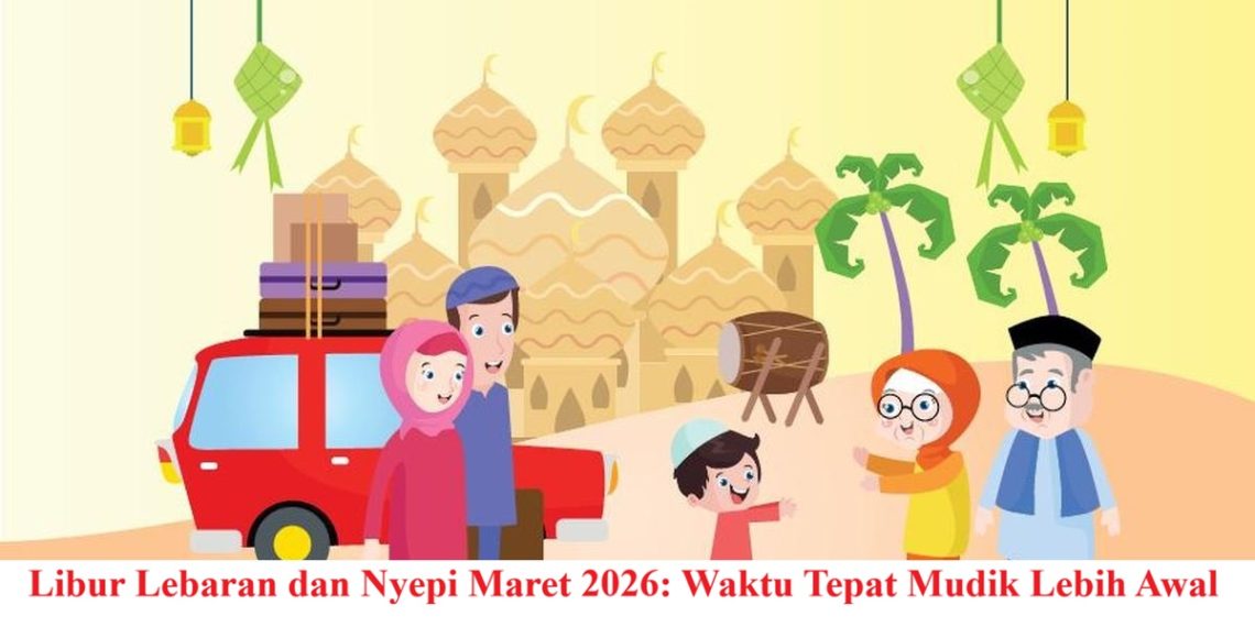 Libur Lebaran dan Nyepi Maret 2026: Waktu Tepat Mudik Lebih Awal