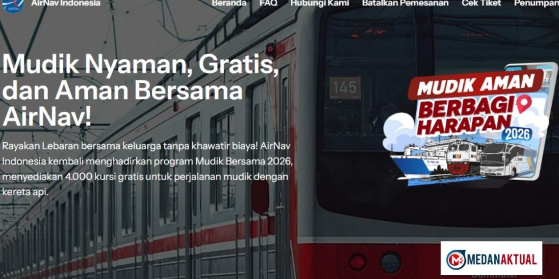 Mudik Gratis AirNav 2026: Jadwal Pendaftaran Baru dan Link Resmi