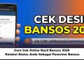 Cek Desil Bansos April 2026: Cara Mengetahui Status Penerima Bantuan Sosial