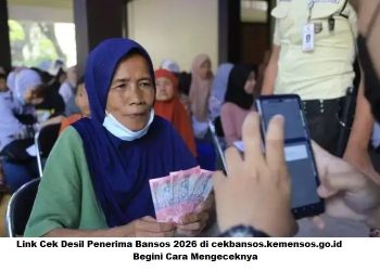 Link Cek Desil Penerima Bansos 2026 di cekbansos.kemensos.go.id, Begini Cara Mengeceknya