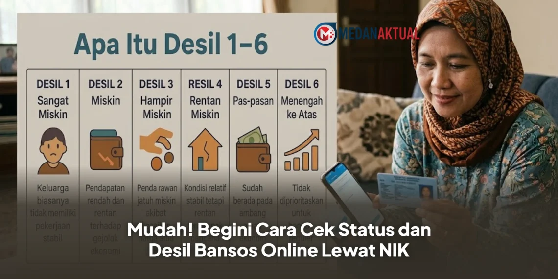 Mudah! Begini Cara Cek Status dan Desil Bansos Online Lewat NIK