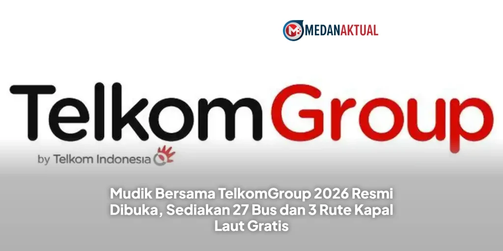Mudik Bersama TelkomGroup 2026 Resmi Dibuka, Sediakan 27 Bus dan 3 Rute Kapal Laut Gratis