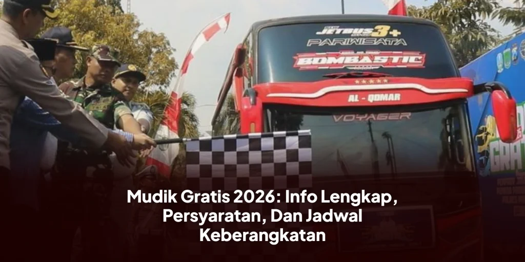 Mudik Gratis 2026: Info Lengkap, Persyaratan, Dan Jadwal Keberangkatan