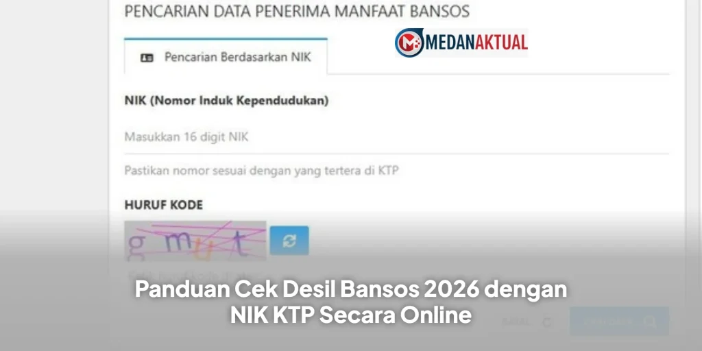 Panduan Cek Desil Bansos 2026 dengan NIK KTP Secara Online