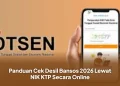 Panduan Cek Desil Bansos 2026 Lewat NIK KTP Secara Online