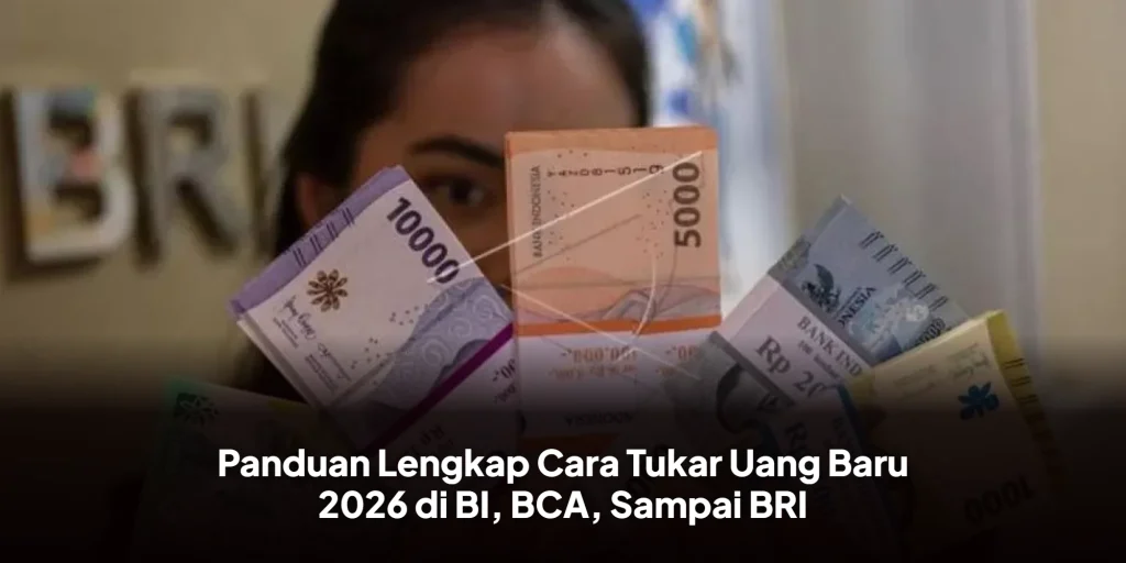 Panduan Lengkap Cara Tukar Uang Baru 2026 di BI, BCA, Sampai BRI