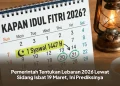 Pemerintah Tentukan Lebaran 2026 Lewat Sidang Isbat 19 Maret, Ini Prediksinya