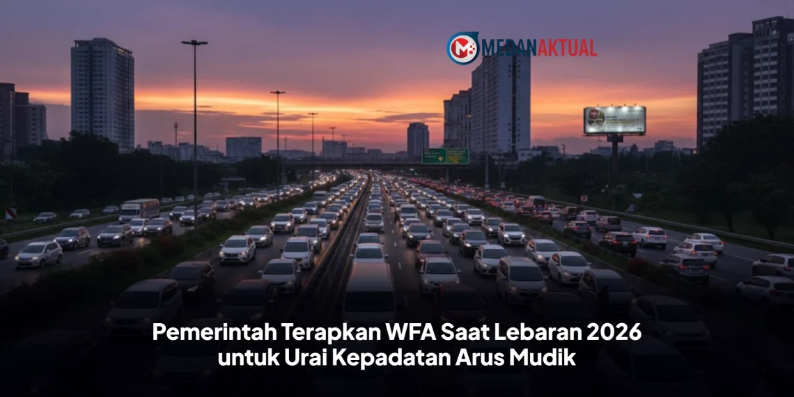 Pemerintah Terapkan WFA Saat Lebaran 2026 untuk Urai Kepadatan Arus Mudik