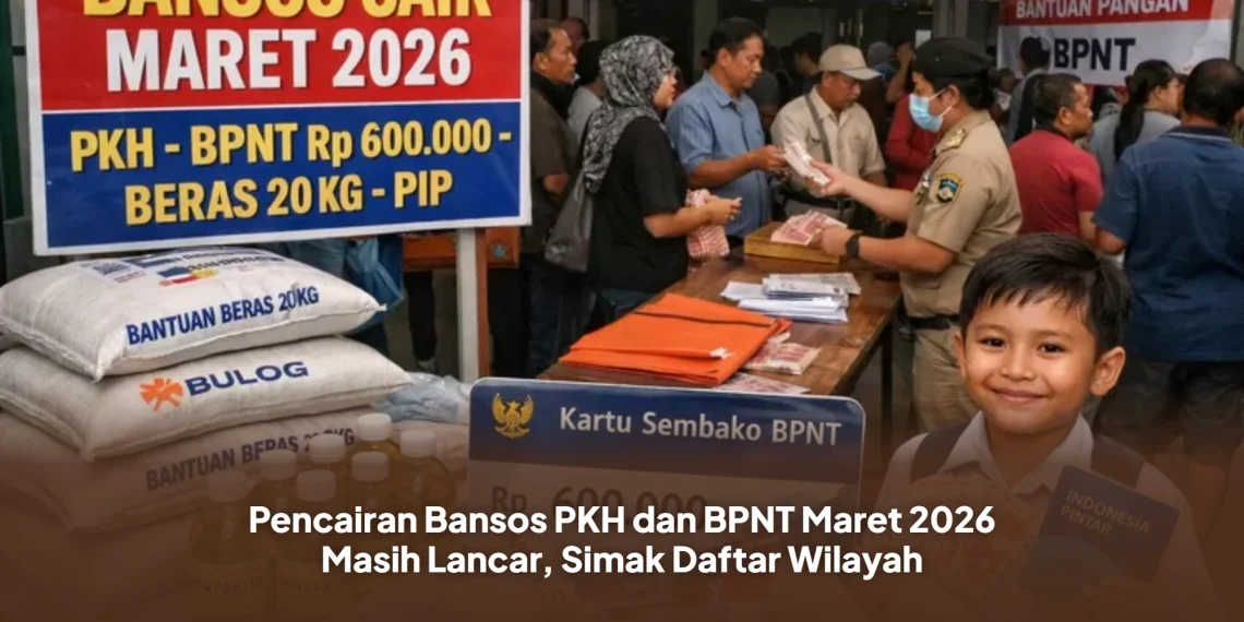 Pencairan Bansos PKH dan BPNT Maret 2026 Masih Lancar, Simak Daftar Wilayah