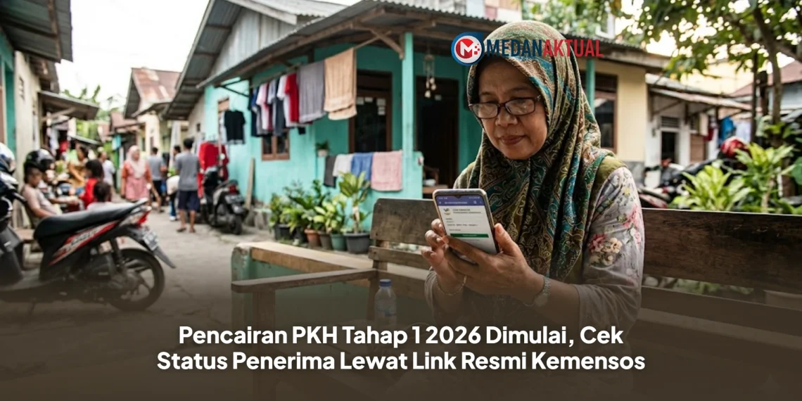 Pencairan PKH Tahap 1 2026 Dimulai, Cek Status Penerima Lewat Link Resmi Kemensos