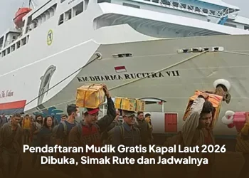Pendaftaran Mudik Gratis Kapal Laut 2026 Dibuka, Simak Rute dan Jadwalnya