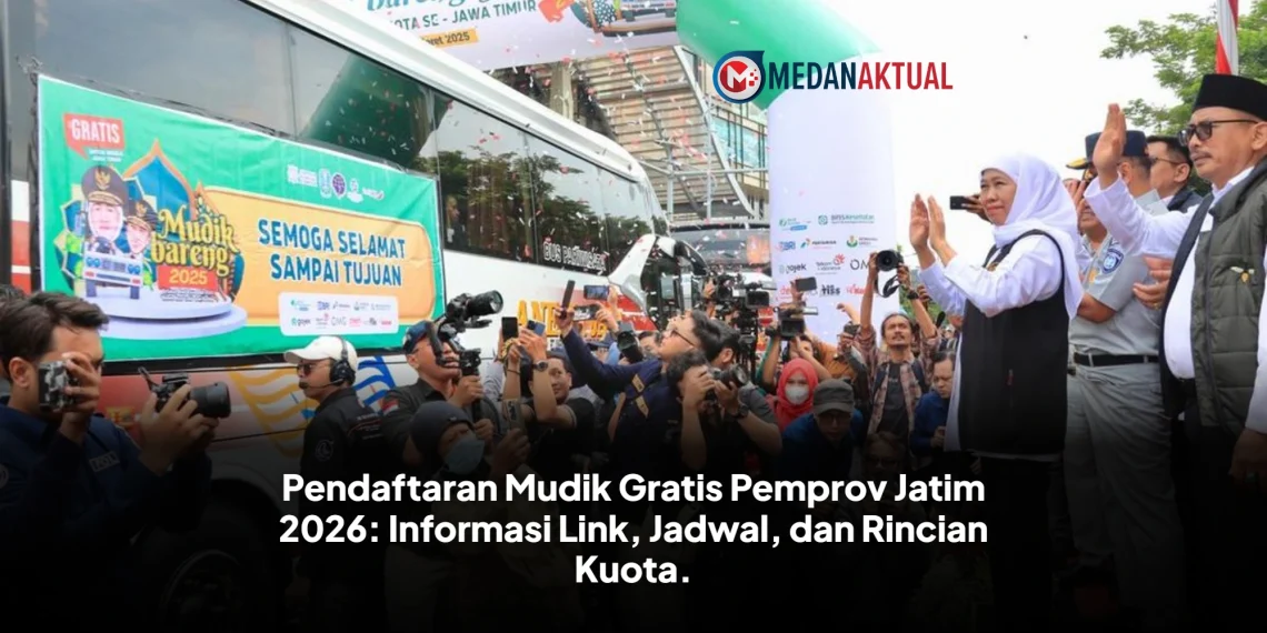 Pendaftaran Mudik Gratis Pemprov Jatim 2026: Informasi Link, Jadwal, dan Rincian Kuota.