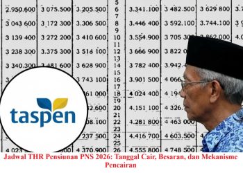 Jadwal THR Pensiunan PNS 2026: Tanggal Cair, Besaran, dan Mekanisme Pencairan