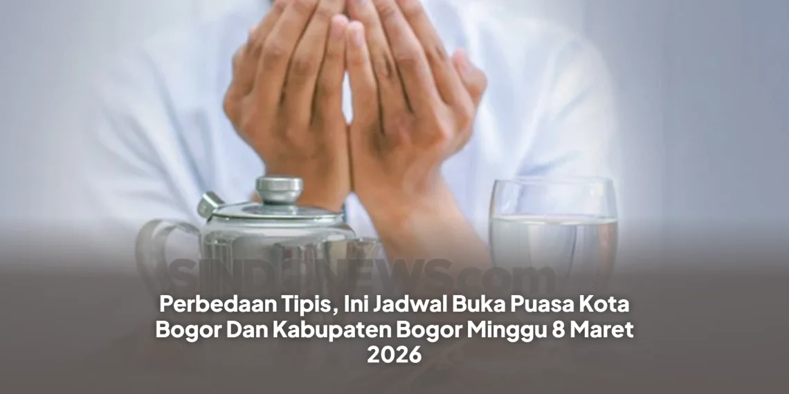 Perbedaan Tipis, Ini Jadwal Buka Puasa Kota Bogor Dan Kabupaten Bogor Minggu 8 Maret 2026
