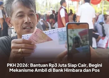 PKH 2026: Bantuan Rp3 Juta Siap Cair, Begini Mekanisme Ambil di Bank Himbara dan Pos