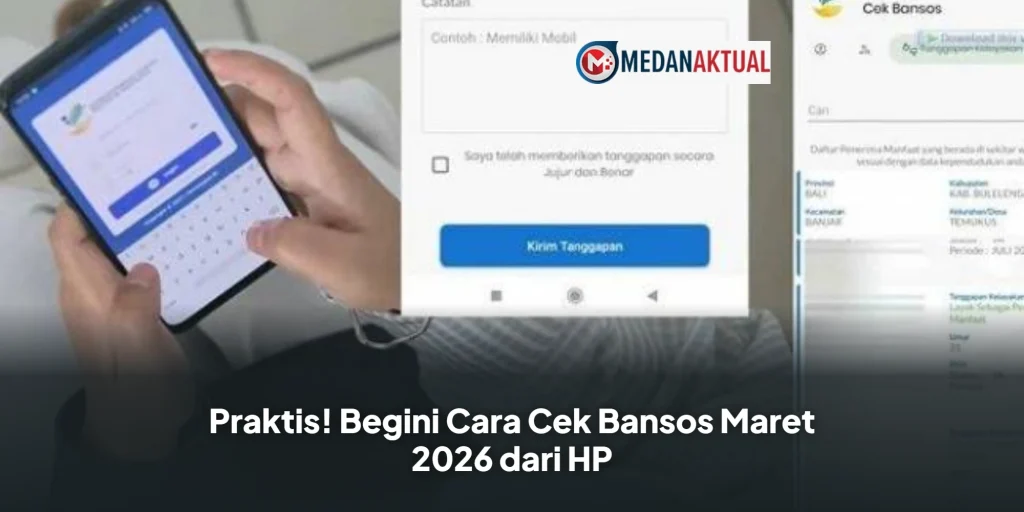 Praktis! Begini Cara Cek Bansos Maret 2026 dari HP