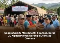 Segera Cair 29 Maret 2026: 3 Bansos, Beras 20 Kg dan Minyak Goreng 4 Liter Siap Diterima