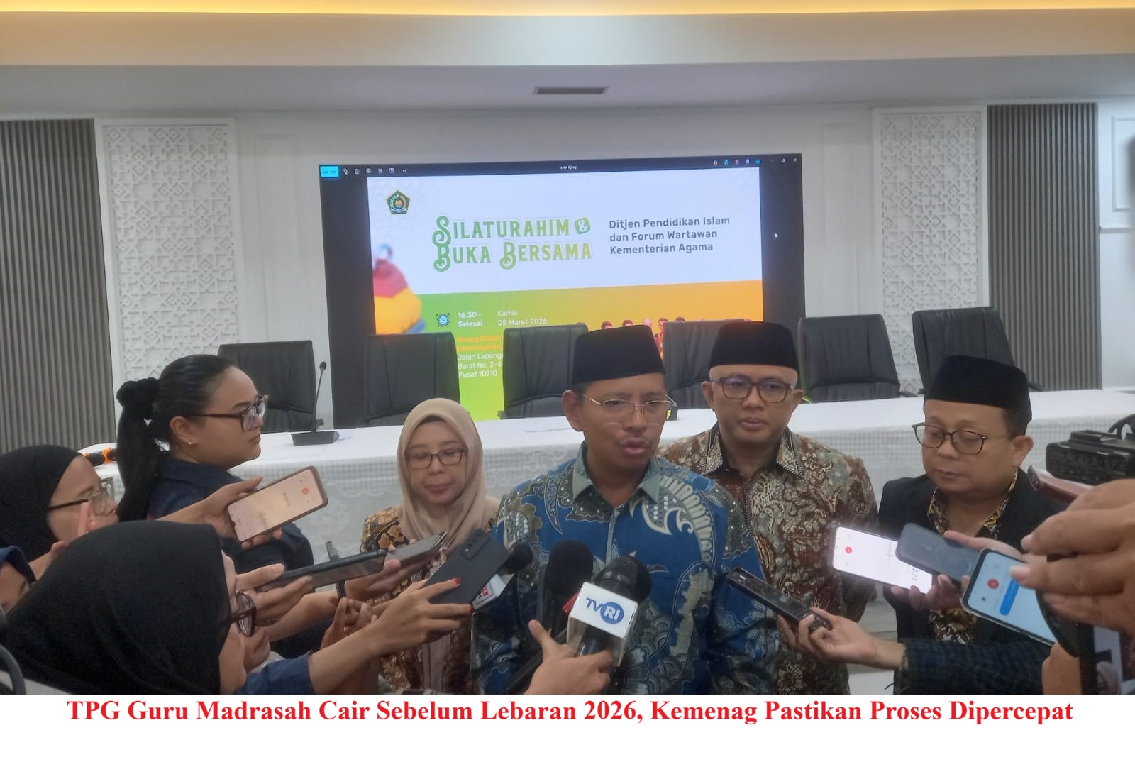 TPG Guru Madrasah Cair Sebelum Lebaran 2026, Kemenag Pastikan Proses Dipercepat