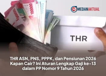 THR ASN, PNS, PPPK, dan Pensiunan 2026 Kapan Cair? Ini Aturan Lengkap Gaji ke-13 dalam PP Nomor 9 Tahun 2026