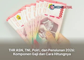 THR ASN, TNI, Polri, dan Pensiunan 2026: Komponen Gaji dan Cara Hitungnya