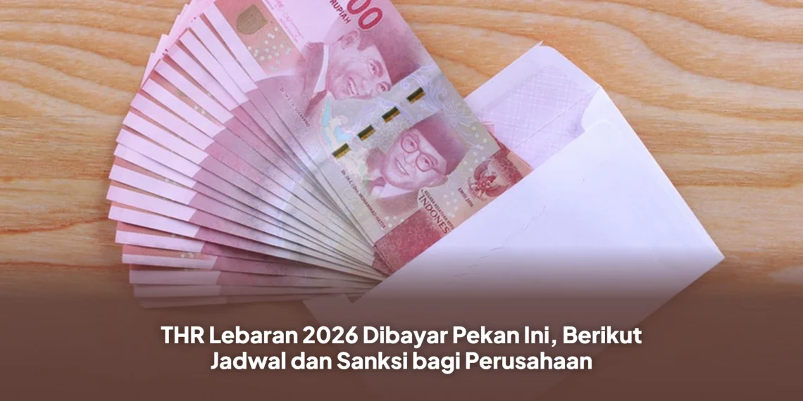 THR Lebaran 2026 Dibayar Pekan Ini, Berikut Jadwal dan Sanksi bagi Perusahaan
