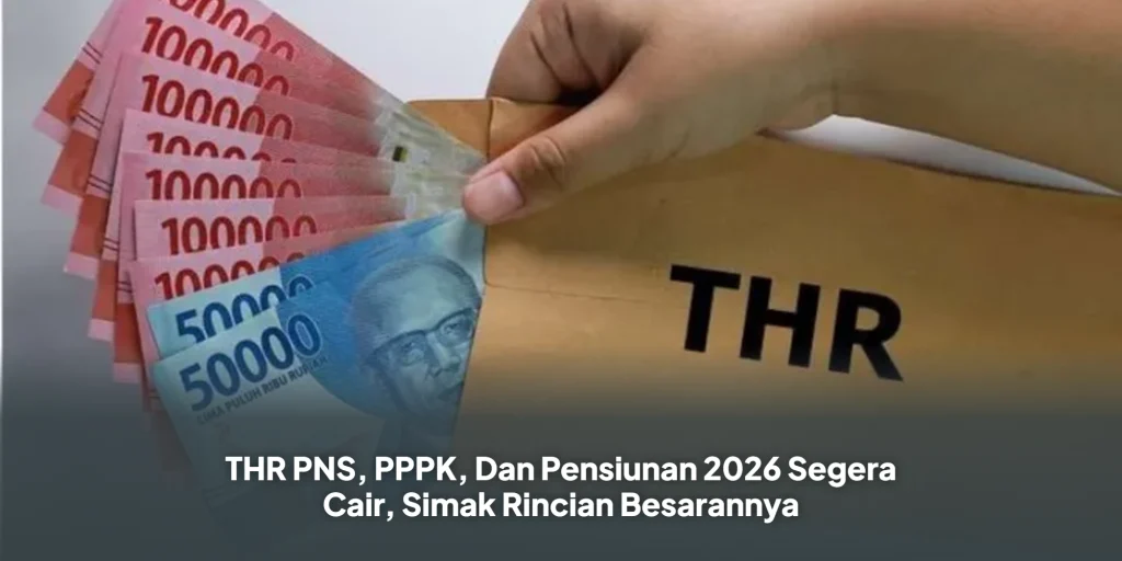 THR PNS, PPPK, Dan Pensiunan 2026 Segera Cair, Simak Rincian Besarannya