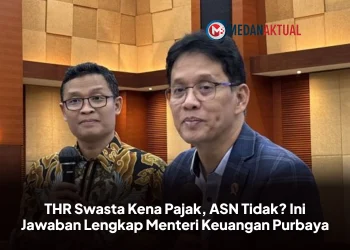 THR Swasta Kena Pajak, ASN Tidak? Ini Jawaban Lengkap Menteri Keuangan Purbaya