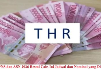 THR PNS dan ASN 2026 Resmi Cair, Ini Jadwal dan Nominal yang Diterima