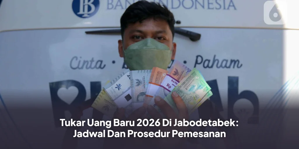 Tukar Uang Baru 2026 Di Jabodetabek: Jadwal Dan Prosedur Pemesanan