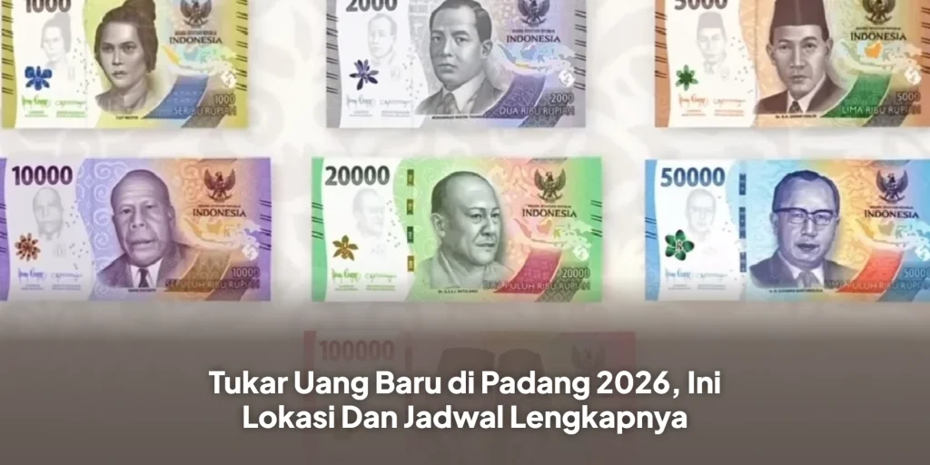 Tukar Uang Baru di Padang 2026, Ini Lokasi Dan Jadwal Lengkapnya