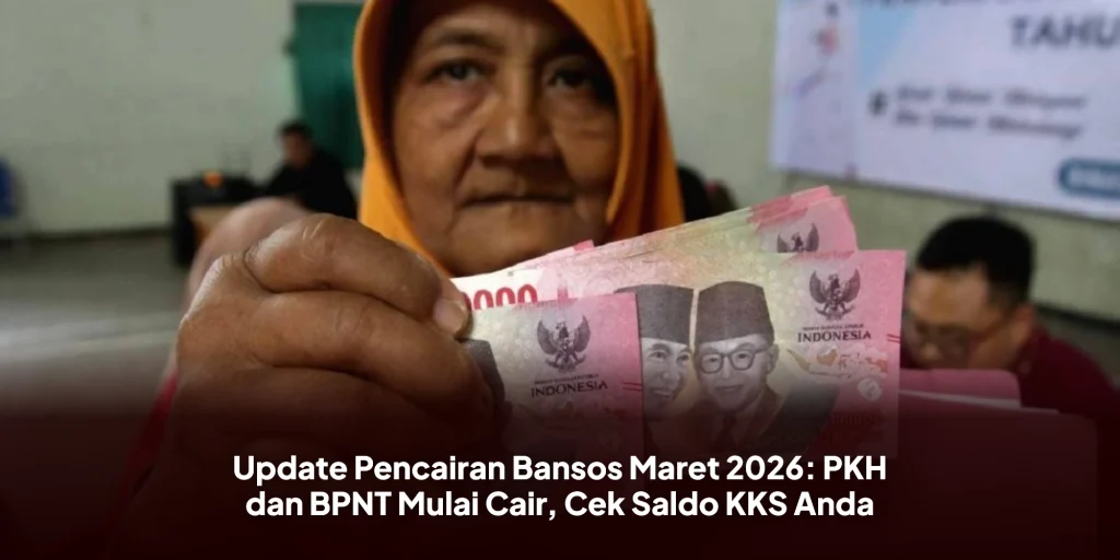 Update Pencairan Bansos Maret 2026: PKH dan BPNT Mulai Cair, Cek Saldo KKS Anda