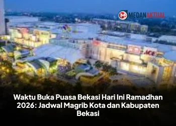 Waktu Buka Puasa Bekasi Hari Ini Ramadhan 2026: Jadwal Magrib Kota dan Kabupaten Bekasi