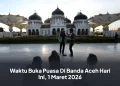 Waktu Buka Puasa Di Banda Aceh Hari Ini, 1 Maret 2026
