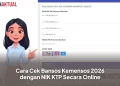 Cara Cek Desil Bansos 2026 Lewat NIK KTP Secara Online, Mudah dan Cepat!