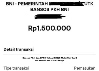 Bansos PKH dan BPNT Tahap 2 2026 Mulai Cair April, Ini Jadwal dan Cara Ceknya
